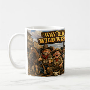 Caneca De Café Cowboys do Velho Oeste Selvagem