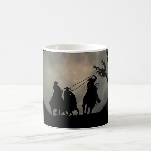Caneca De Café Cowboys e Moon Country Ocidental (Centro)