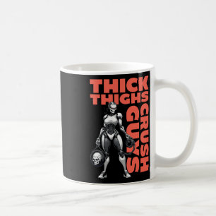 Caneca De Café Coxas grossas Caras Esmagadas Elevação de peso