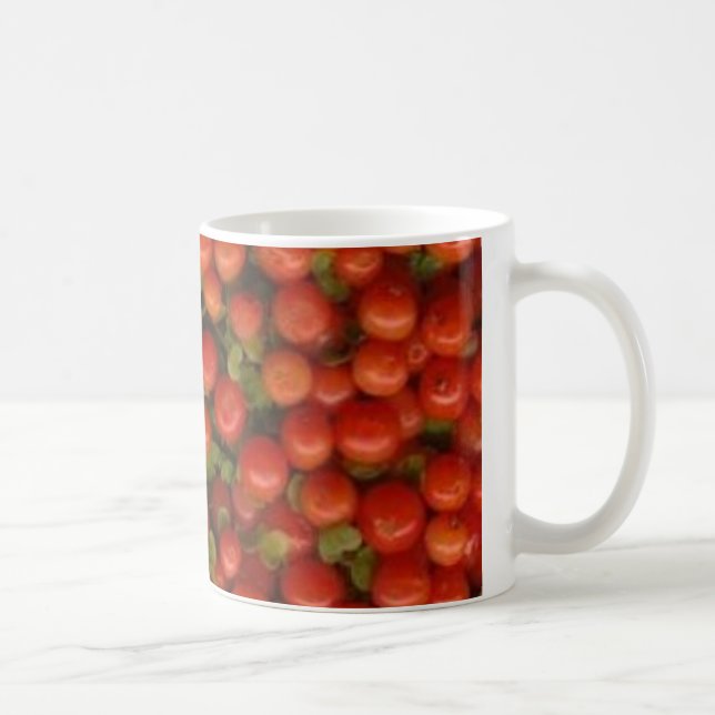 Caneca De Café Coxim do Pin/tomate minúsculo (Direita)