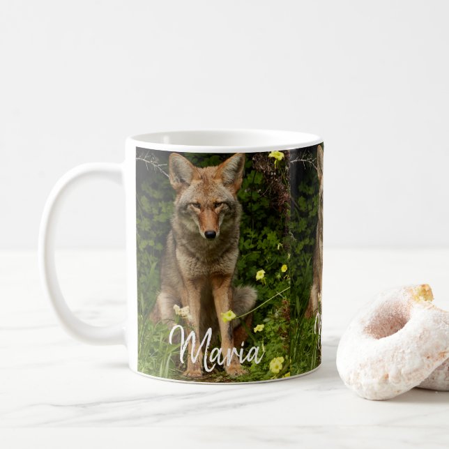 Caneca De Café Coyote Mug (Com Donut)