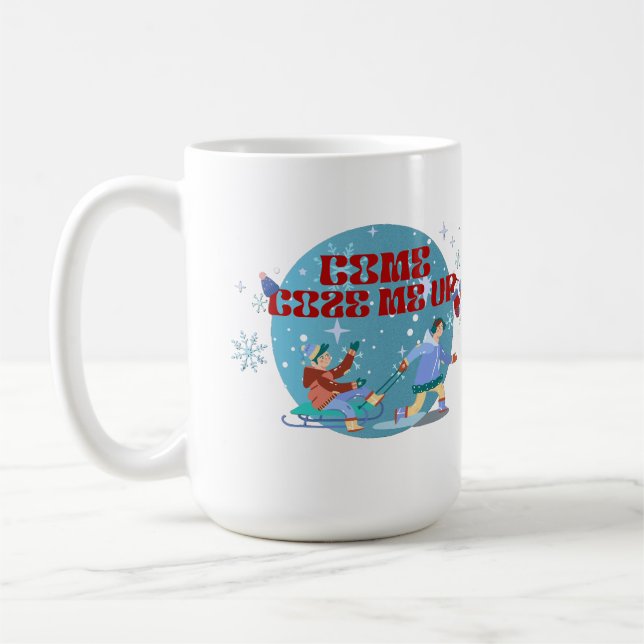 Caneca De Café coze me up (Esquerda)