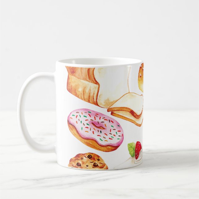 Caneca De Café Cozedura de pastelaria e pastelaria (Esquerda)