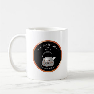 Caneca de Café Cozinha de Cobre Comida Feita Com A