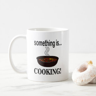 Caneca De Café Cozinhar Algo é Cozinhar