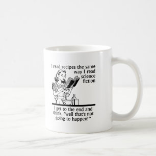 Caneca De Café Cozinhar Ficção Engraçada