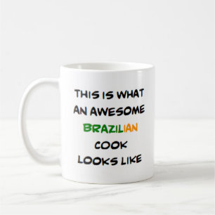 Caneca De Café cozinheiro brasileiro, incrível