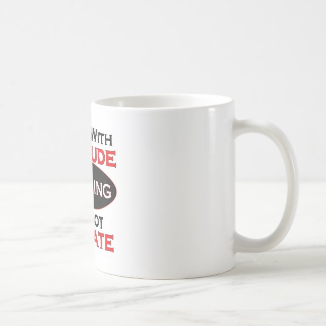 Caneca De Café Cozinheiro chefe com atitude (Direita)