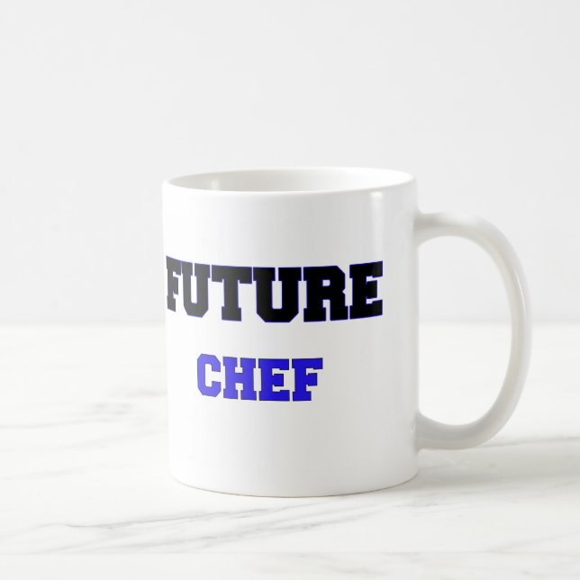 Caneca De Café Cozinheiro chefe futuro (Direita)