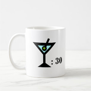Caneca De Café Cozinheiro chefe louco 10 (2), vidro de martini: