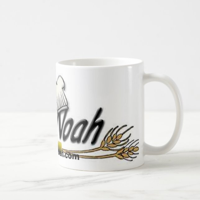 Caneca De Café cozinheiro chefe noah, www.ChefNoah.com (Direita)