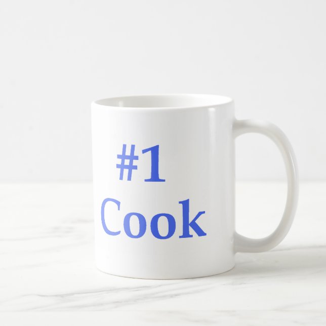 Caneca De Café Cozinheiro do número um (Direita)