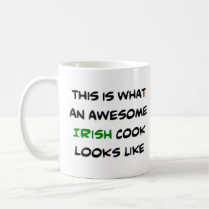 Caneca De Café cozinheiro irlandês incrível