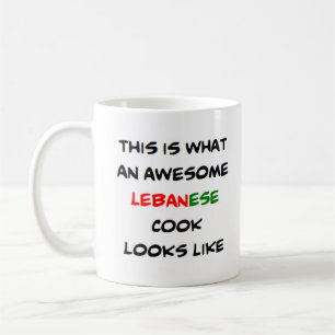 Caneca De Café cozinheiro lebanês incrível