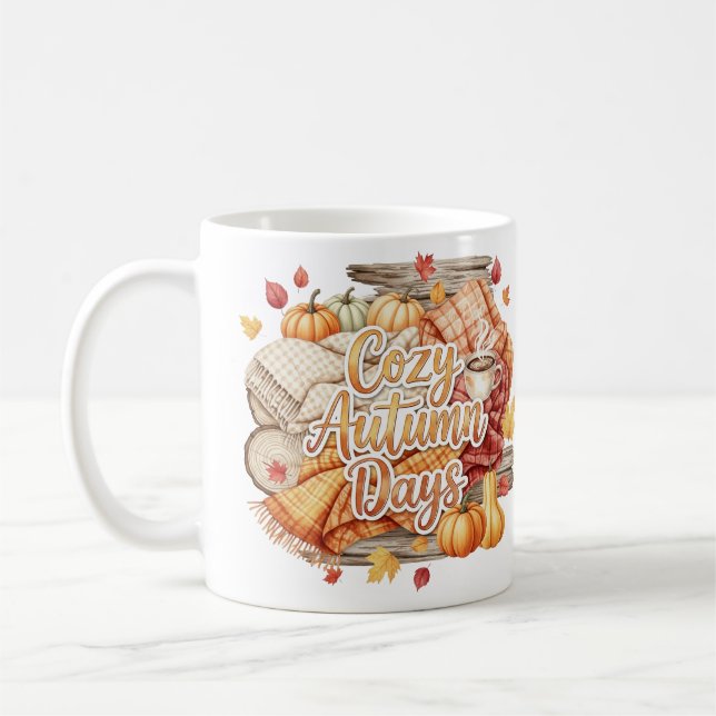 Caneca De Café Cozy Autumn Days Mug (Esquerda)