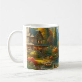 Caneca De Café Cozy Cabin In The Woods