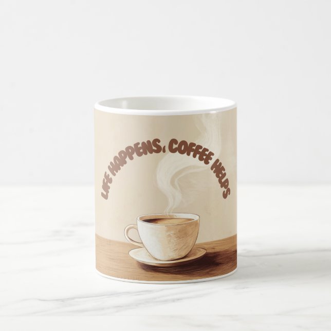 Caneca De Café Cozy Café Lover Mug - A Vida Acontece, Café Ajuda (Centro)