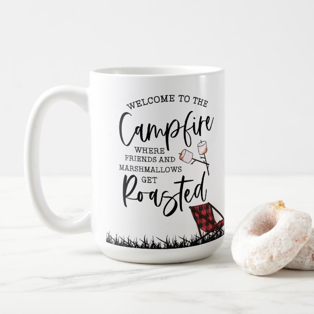 Caneca De Café Cozy Campfire (Com Donut)