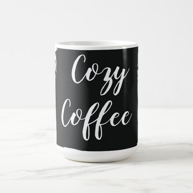 Caneca De Café Cozy Coffee Birthday Gift Classic Ceramic Mug (Centro)
