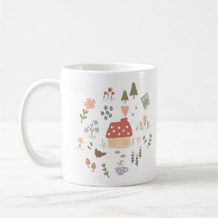 Caneca De Café Cozy Home Hygge Country Kitchen Lover