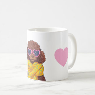 Caneca De Café Cozy Intellectual Pup Case