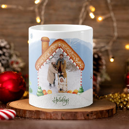 Caneca De Café Cozy Natal Gingerbird House Foto: Café Mug
