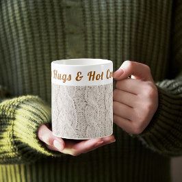 Caneca De Café Cozy Oatlight Winter | Abraços e cacau quente