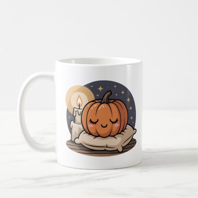 Caneca De Café Cozy Pumpkin Dream Mug (Esquerda)