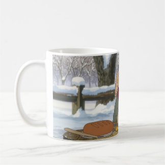 Caneca De Café Cozy Rabbit Tea Mug