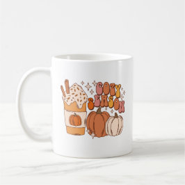 Caneca De Café Cozy Season Pumpkin Spice Being e Pumpkins
