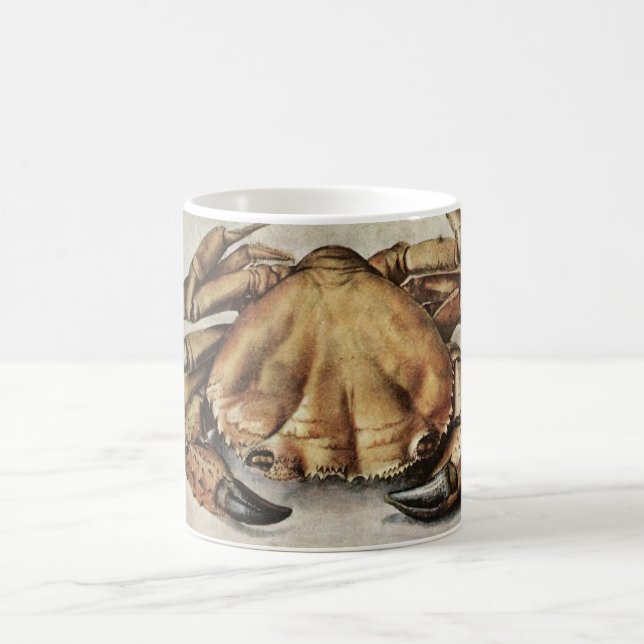 Caneca De Café Crab (Creature Under the Sea) (by Albrecht Durer) (Centro)