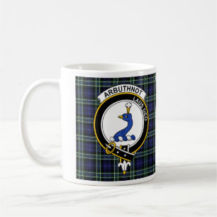 Caneca De Café Crachá Arbuthnot Clan Coffee Mug - Tamanho 11oz