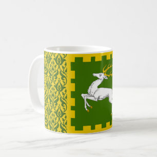 Caneca de café crachá da população do litoral