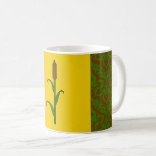 Caneca De Café Crachá da População Rokeclif