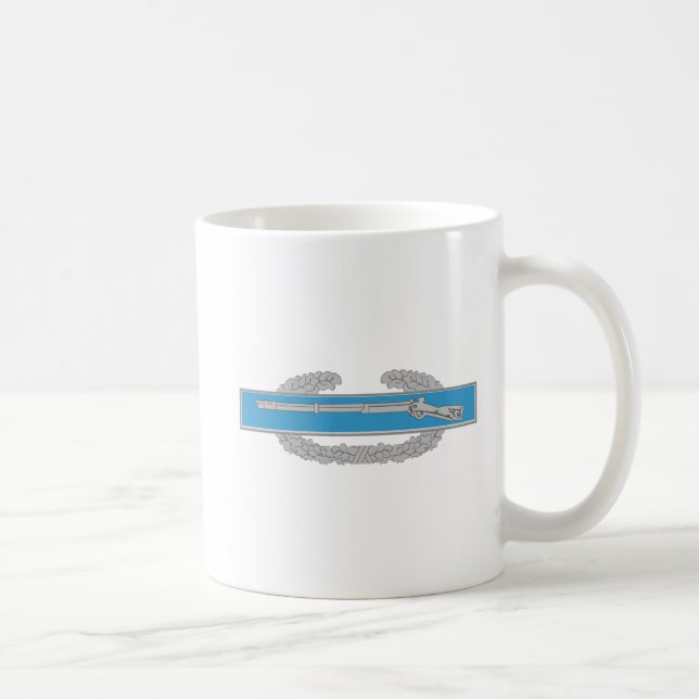 Caneca De Café Crachá de infantaria de combate (Direita)