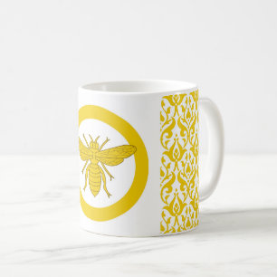 Caneca De Café Crachá de Marion Glen Populace