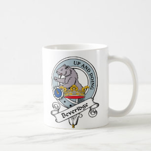 Caneca De Café Crachá do clã de Beveridge
