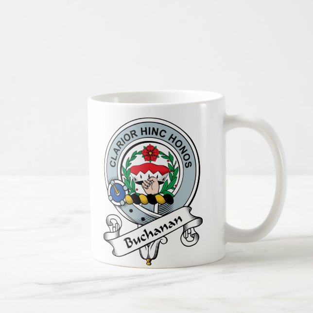 Caneca De Café Crachá do clã de Buchanan (Direita)