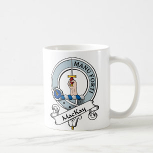 Caneca De Café Crachá do clã de MacKay