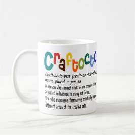 Caneca De Café Craftopus Crafter's Mug