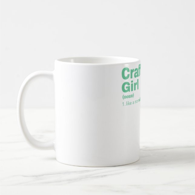 Caneca De Café Crafts Girl - Crafts (Esquerda)