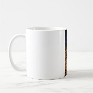 Caneca De Café Crânio de Chupacabra — Noite no Deserto