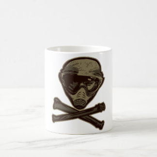 Caneca De Café Crânio do Paintball