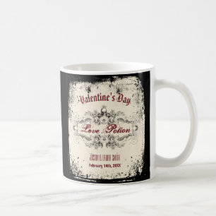 Caneca De Café Crânio do Victorian do vintage