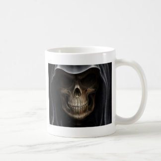 Caneca De Café Crânio encapuçado - Ceifador