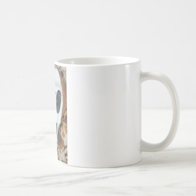 Caneca De Café crânio pintado (Direita)
