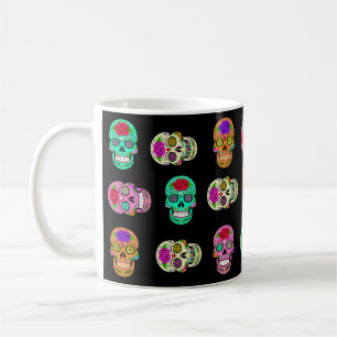 Caneca De Café Crânios de Açúcar 