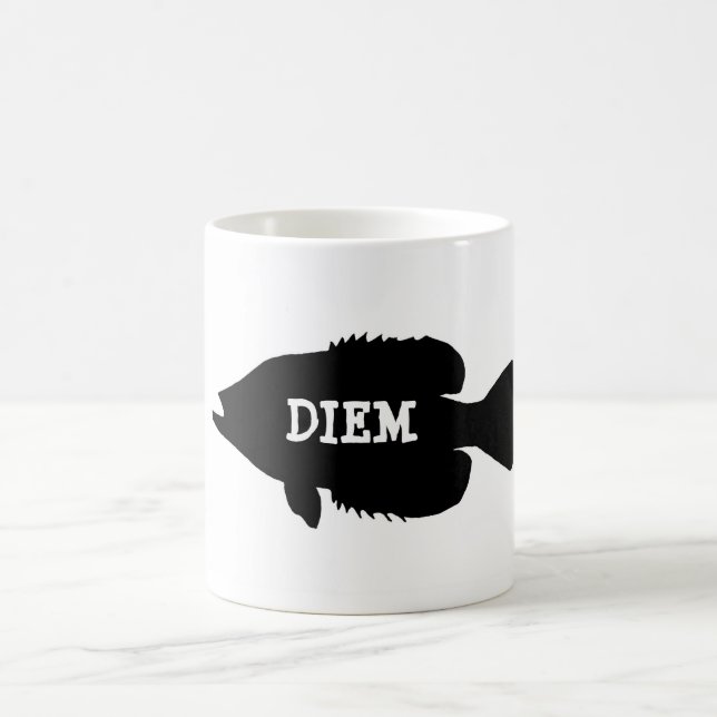 Caneca De Café Crappie Diem (Centro)