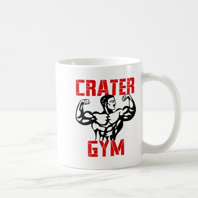 Caneca De Café Crater Gym  (Direita)