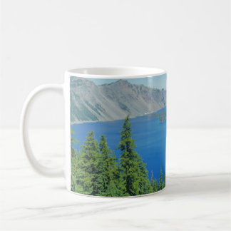 Caneca De Café Crater Lake Wenound Foto Cênica